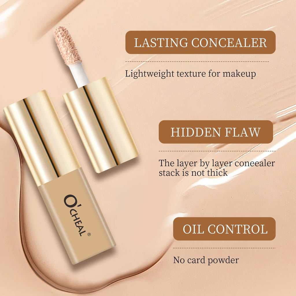 Ocheal Liquid Concealer Matte High Coverage Waterproof Oil Control Moisturizing Long Lasting Concealer Professional Face Makeup - AliExpress 66