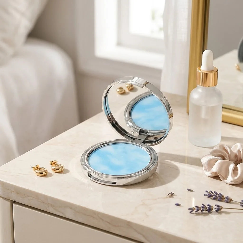 CandyBella Powderless Pressed Powder Gel Translucent Color Correcting Face Palette Moisturizing Shading Tint Velvet Finish Smoot