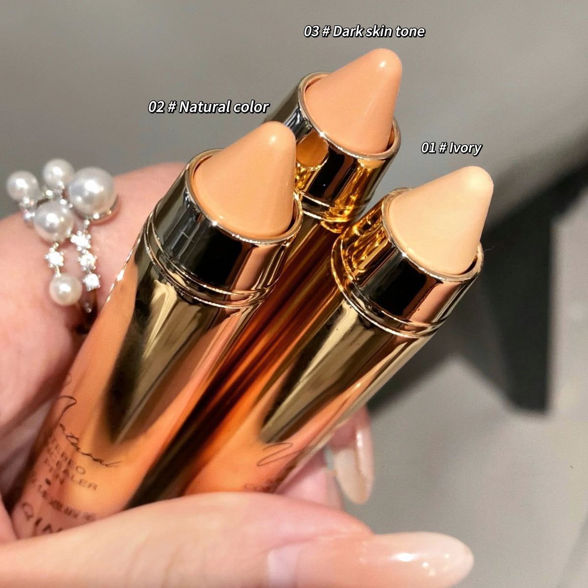 Facial and Eye Concealer Pen Natural Flawless Concealer Pen Water Soft Lip Liner Easy to Apply Face Concealer Makeup - AliExpress 66