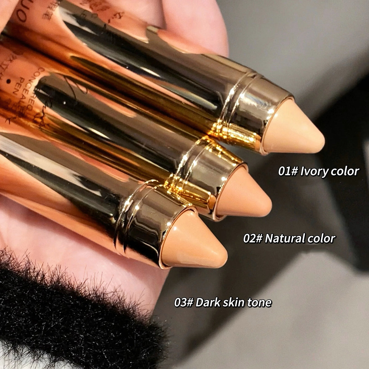 Facial and Eye Concealer Pen Natural Flawless Concealer Pen Water Soft Lip Liner Easy to Apply Face Concealer Makeup - AliExpress 66