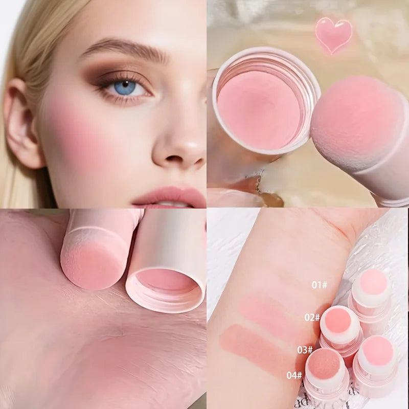 ZVEV Cloud Soft Matte Blush Stick - Vibrant and Moisturizing Korean Style Brightens Lips and Cheeks - AliExpress 66
