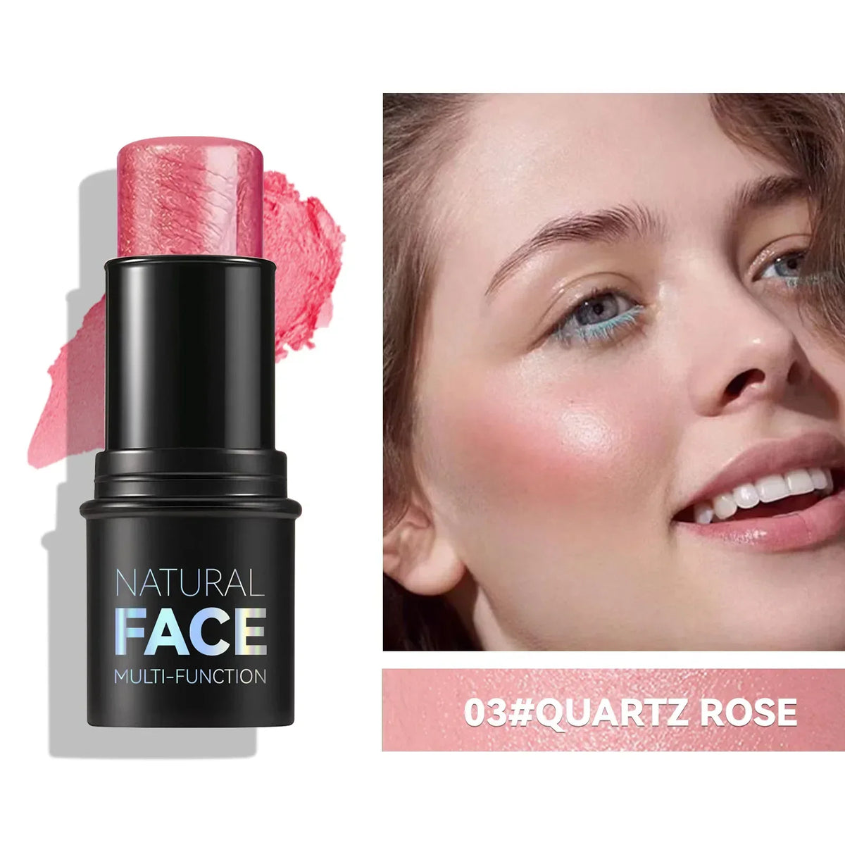 Makeup Face Cream Contour Sticks,Shades with Highlighter & Bronzer & Blush, Non-greasy and Water-resistant Face Contouring Pen - AliExpress 66