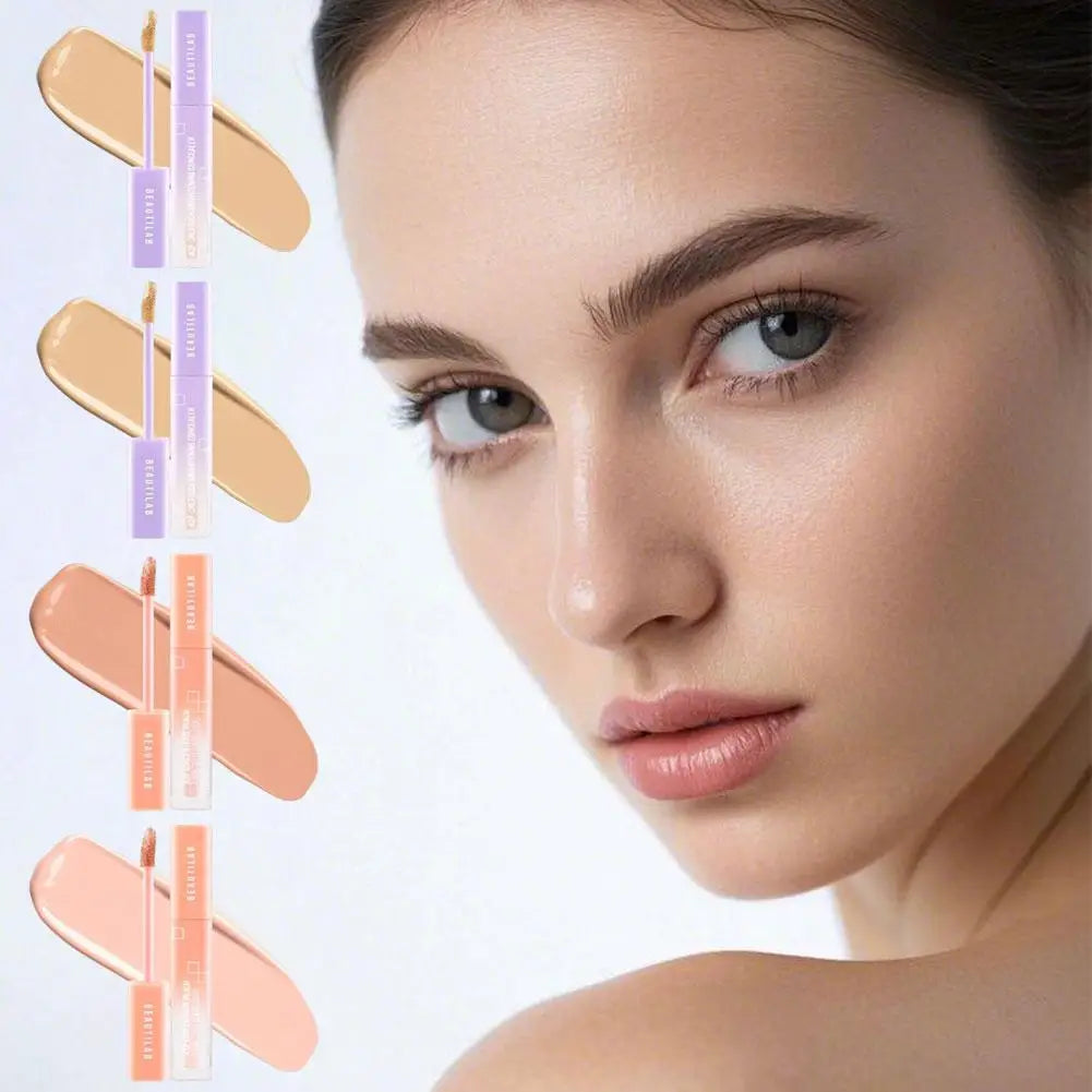 Lightweight Liquid Concealer Full Coverage Cover Spots Acne Marks Dark Circles Brighten Skin Tone Long Lasting Natural Makeup - AliExpress 66