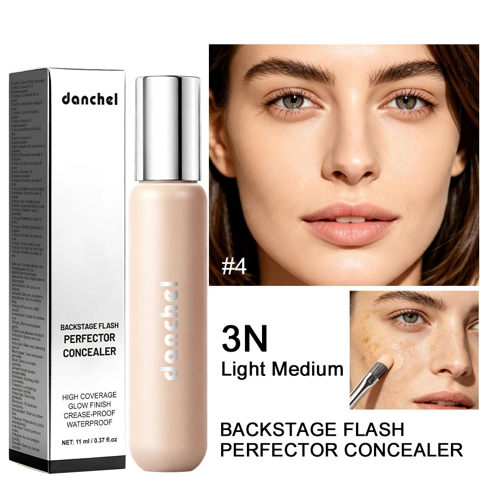 Perfector Concealer 8 Shade Full Coverage Concealer Liquid Foundation Makeup High Coverage Base Makeup Cushion Foundation Cream - AliExpress 66