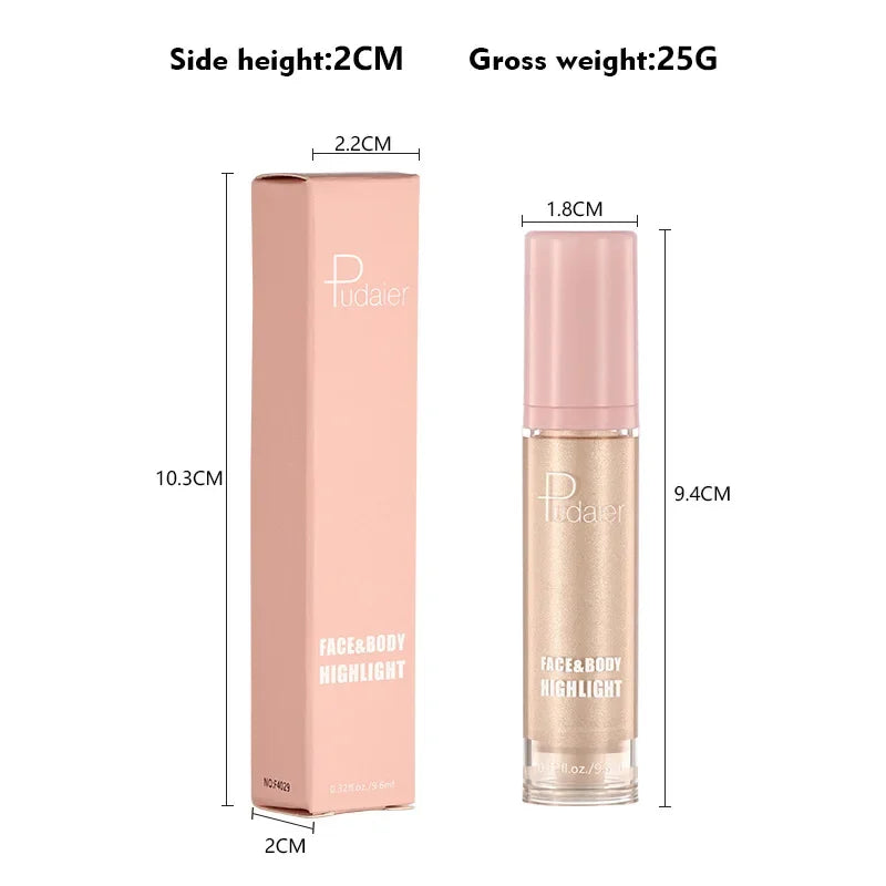 Sparking Skin Dazzling Shimmer Glitter Highlighter Eye Shadow Cream Makeup Gold Face Contour Bronzer Brighten Body High Light - AliExpress 66
