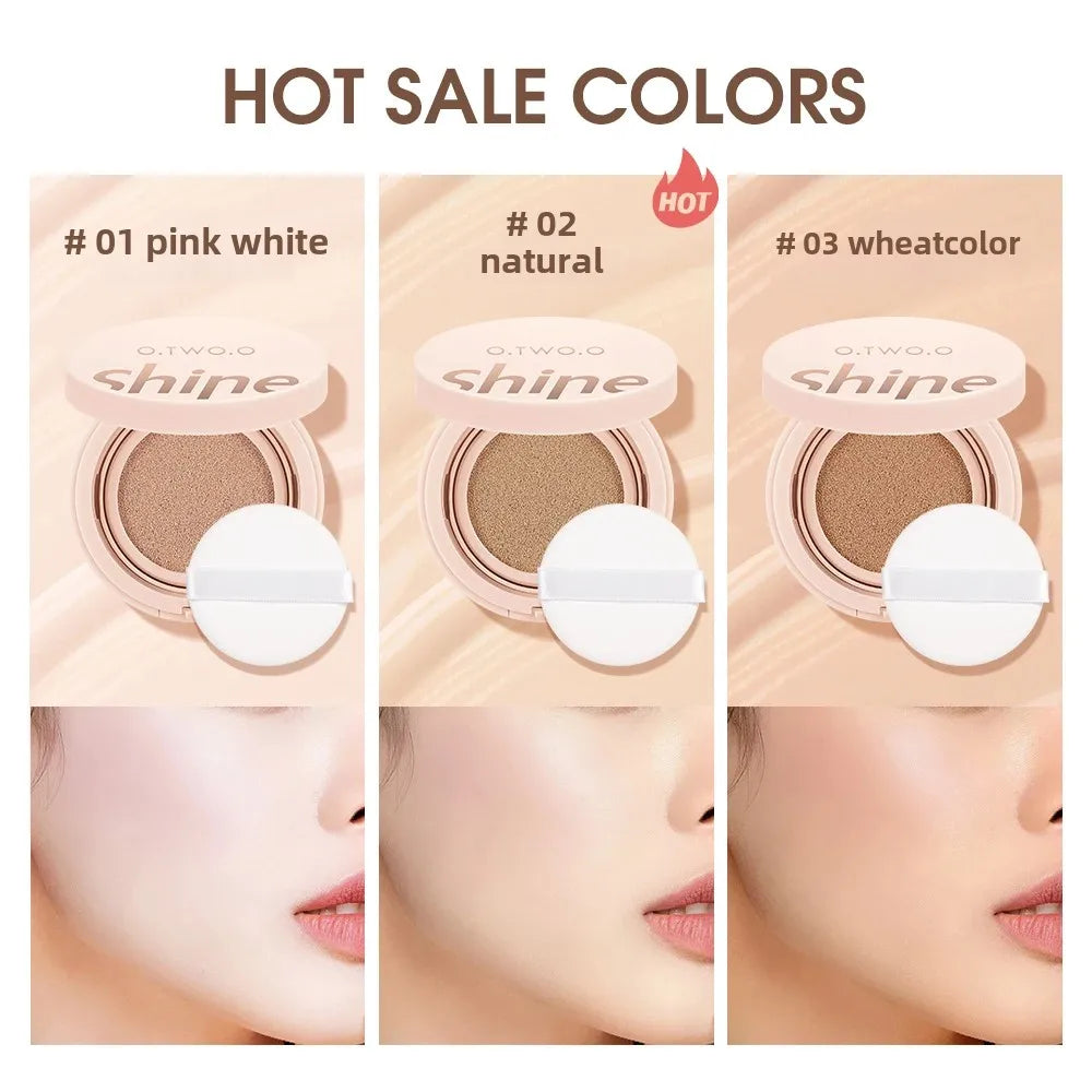 Air Cushion BB Cream Full Coverage Waterproof Foundation 3 Colors Lightweight Breatheable Concealer For Flawless Skin Makeup - AliExpress 66