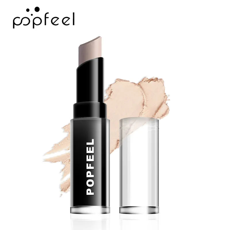 POPFEEL 3D Shimmer Contour Highlighter Cream Concealer Stick Multi-purpose Face Brightening Shading Makeup Cosmetic
