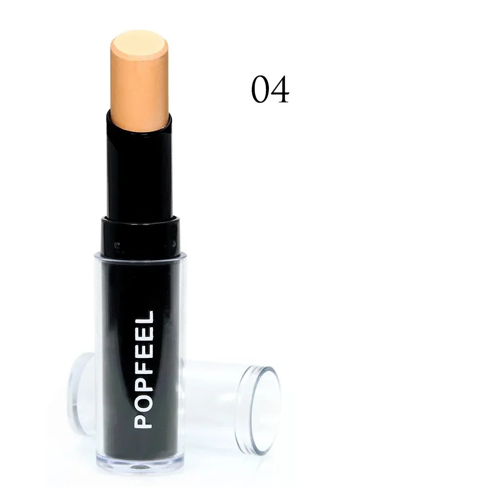 POPFEEL 3D Shimmer Contour Highlighter Cream Concealer Stick Multi-purpose Face Brightening Shading Makeup Cosmetic