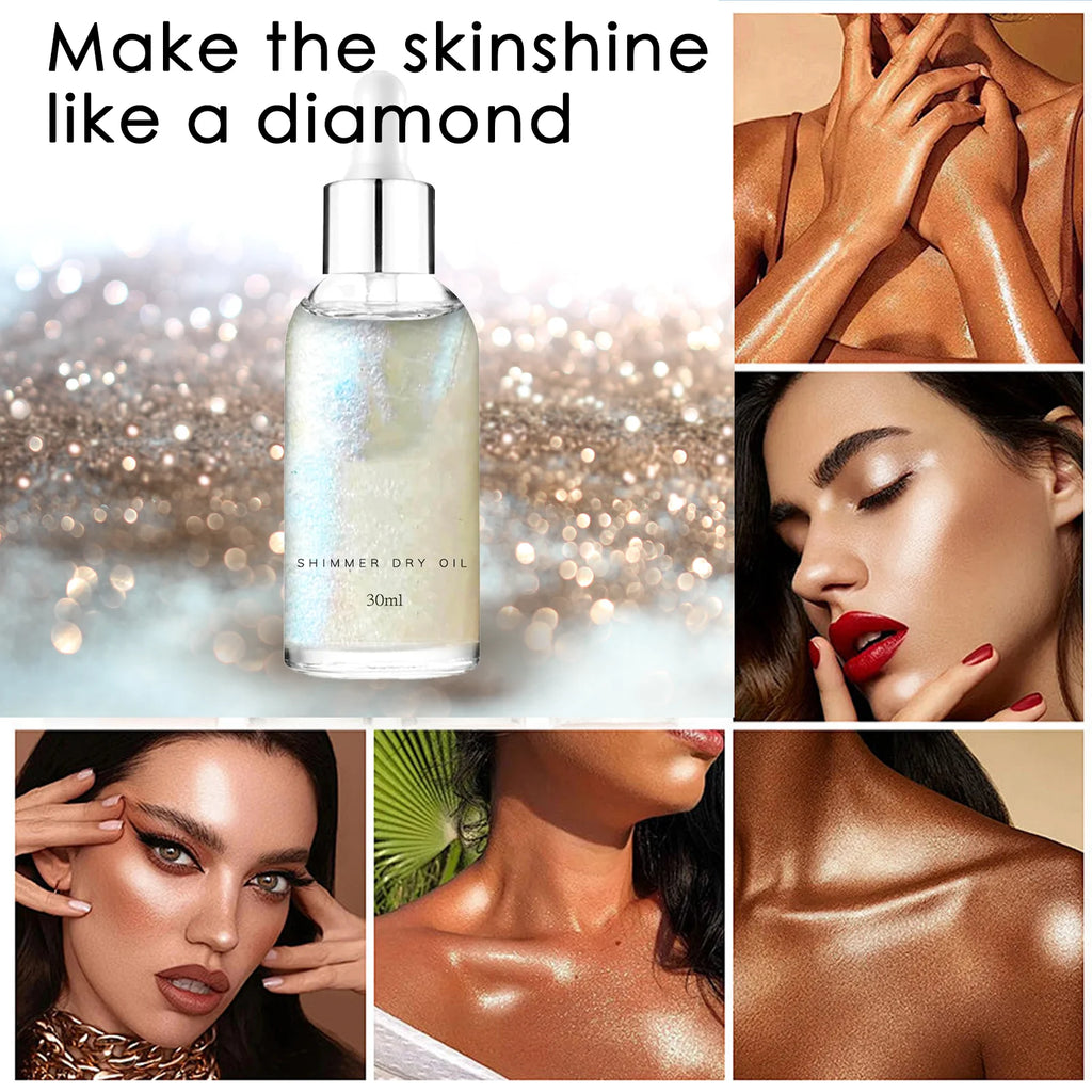 Liquid Highlighter Oil Makeup Cosmetic High Gloss Glitter Face Body Shimmer Highlighter Waterproof Long Lasting Women Beauty - AliExpress 66