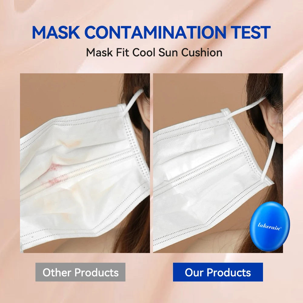 Mask Cream Air Cushion Fit Cool Sun Cushion Powder Puff Moisturizing Brightening Foundation Concealer Makeup tirtir ?Cosmetics - AliExpress 66