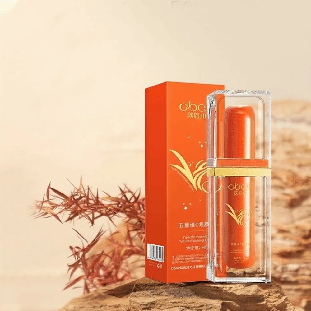 Makeup 30g VC Face Cream Smooth Moisturizing Concealer Tone-Up Cream Brighten Skin Shrink Pores BB Cream Face Care