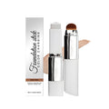 Korean Dual Head Color Changing Foundation Stick 2-in-1 Lightweight High Coverage All Skin Types Portable Foundation Concealer