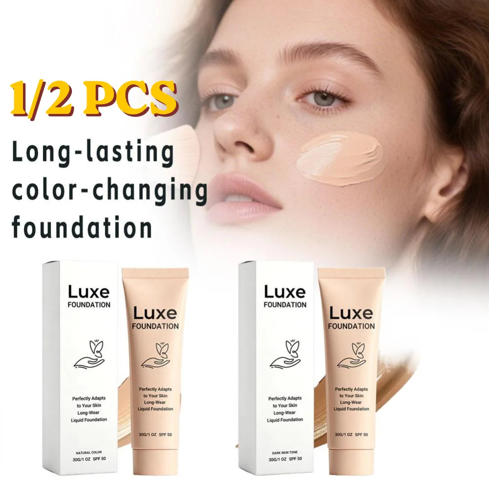 SPF 50 Color Changing Foundation Moisturizing Concealer Long Lasting Full Coverage Natural Invisible Skin Pores Base Makeup - AliExpress 66