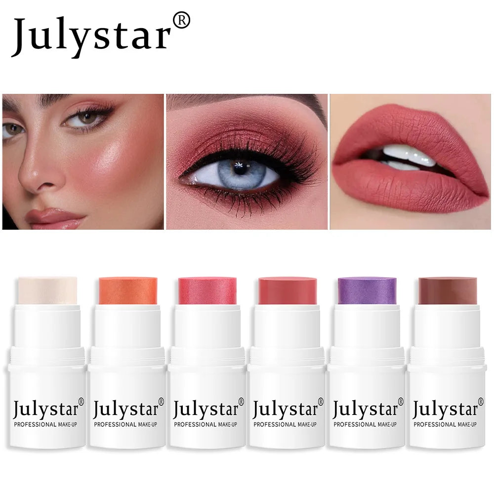 6 Colors Velvet Matte Blush Cream Cup?proof Long?lasting Non?fading Easy To Blend Face Blush Facial Makeup Cosmetics