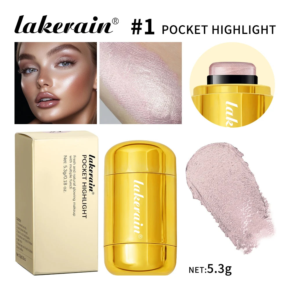 4Colors Highlighter Stick Brightening Skin Tone Contouring Natural Stereo Concealer Blush Multi-Purpose Stick - AliExpress 66