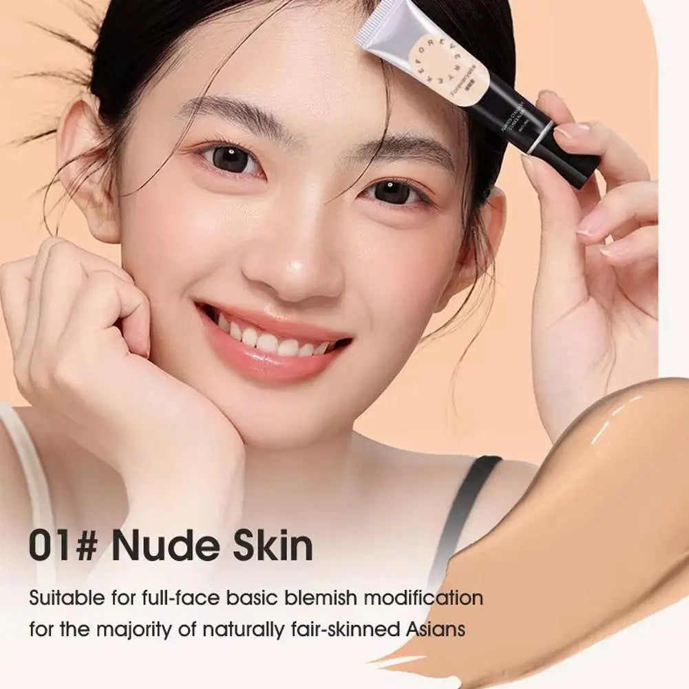 Full Coverage Concealer Cream Liquid Foundation for Dark Eye Circles Acne Pimple Marks Waterproof Longlasting Face Makeup - AliExpress 66