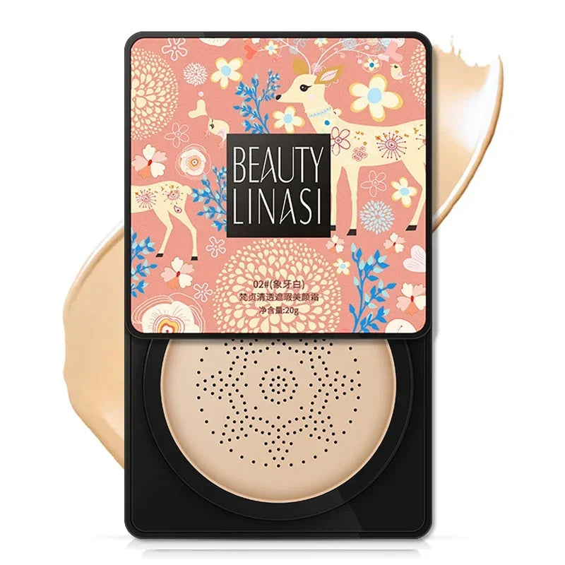 Mushroom Head BB Air Cushion Base Foundation CC Cream Moisturizing Hydrating Concealer Brighten Waterproof Skin Tone Makeups - AliExpress 66