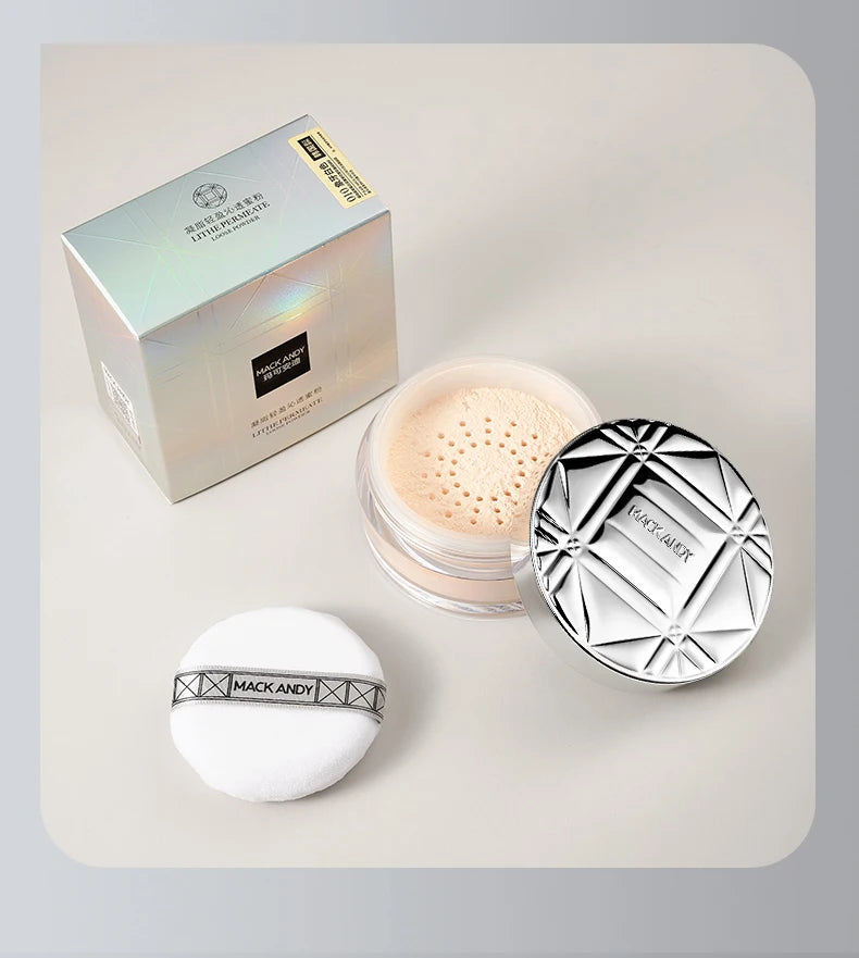 24g Ultra Large Capacity Setting Powder (Oil Control, Long-Lasting Setting, Brightening and Shimmering Cherry Blossom Powder)