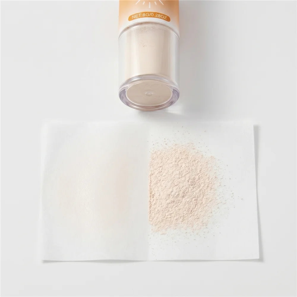 Setting Powder Oil Control Waterproof Long Lasting Face Finishing Powder Translucent Loose Powder Matte Smooth Texture Professio