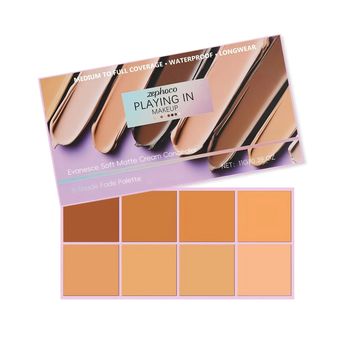 Zephoco High Coverage Concealer Palette - Long Lasting Waterproof Matte Makeup for Dark Circle Corrector Improve Skin Redness - AliExpress 66