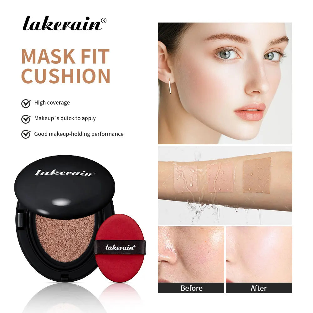 Mask Fit Cushion Foundation Natural Moisturizing Concealer Whitening Oil-control Women Base Long-lasting Makeup Korean Cosmetics - AliExpress 66