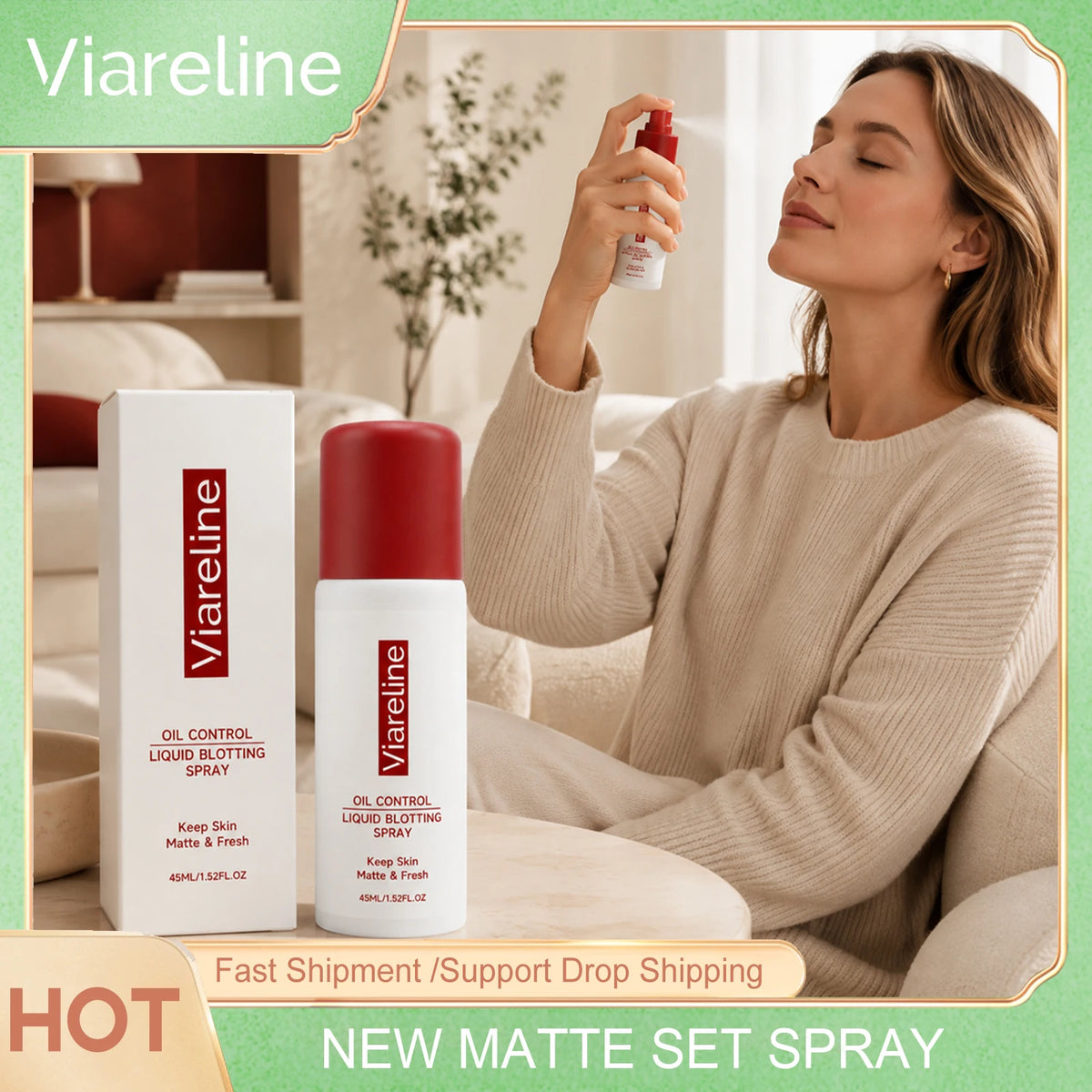 Makeup Setting Spray Long Lasting Ultra Fine Mist Fixer Hydrating Dry | Sweatproof For All Skin Type Face Make Up Setting Mist