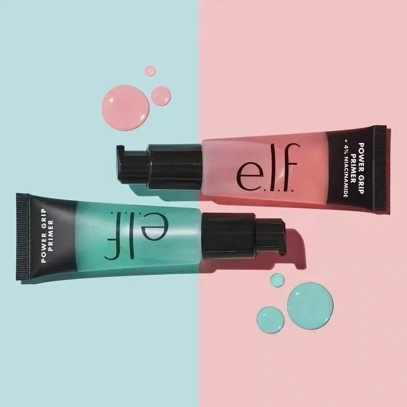 Hot Elf Power Grip Primer Gel Brightening Hyaluronic Hydrating Moisturizing Makeup Oil Control Waterproofing Liquid Foundation
