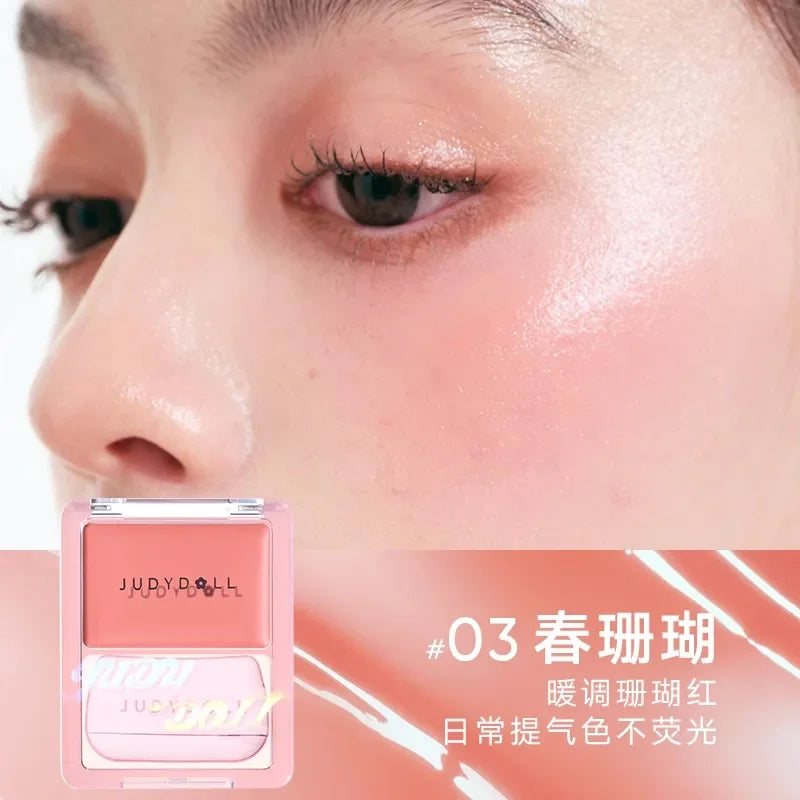 Judydoll Water Light Cream Hydrating Blush Multi Purpose Moisturizing High Light Expanding With Puff Long-lasting Face Makeup - AliExpress 66