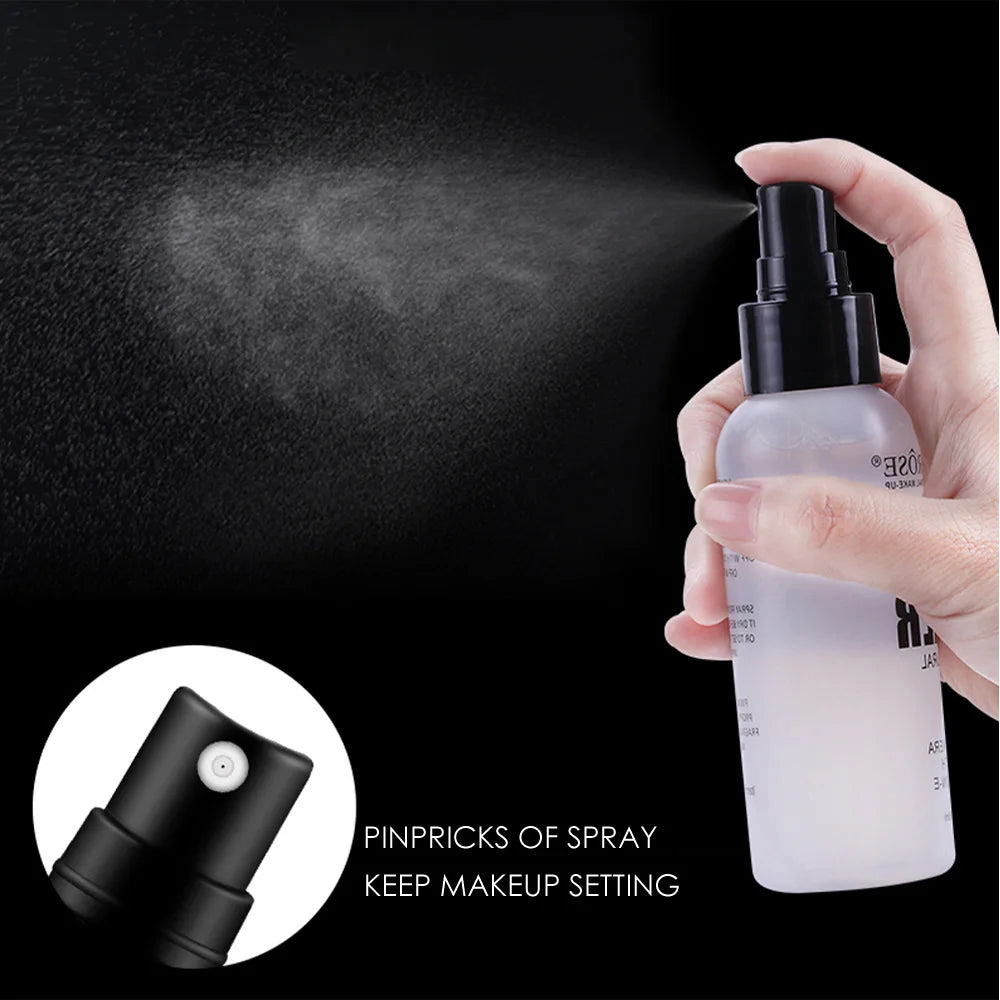 MISS ROSE 100ml Light Hydrating Setting Spray, Clear Makeup Effect, Non-cakey Non-sticky Refreshing Make Up Fixing Spray
