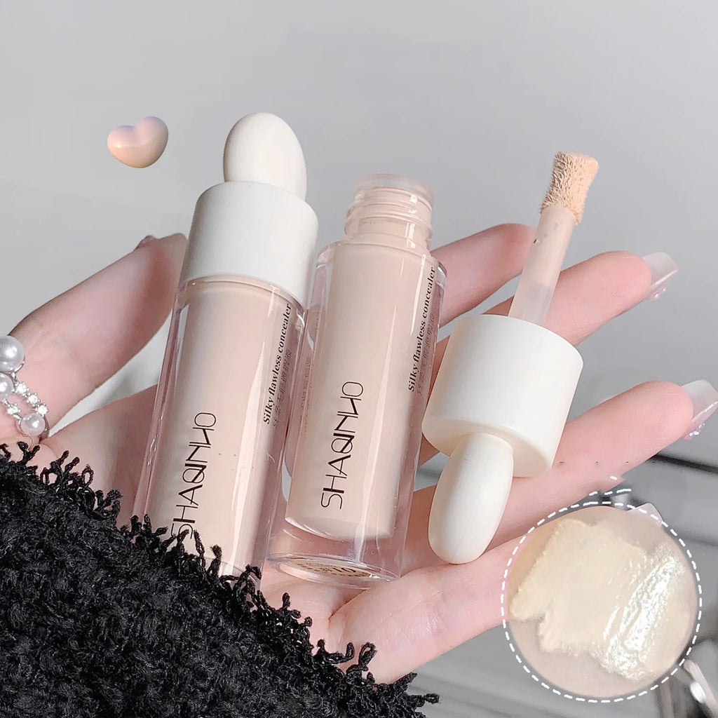 SHAQINUO Waterproof Concealer Stick - Full Coverage for Dark Circles & Acne Spots - Brightening Party Stage Makeup