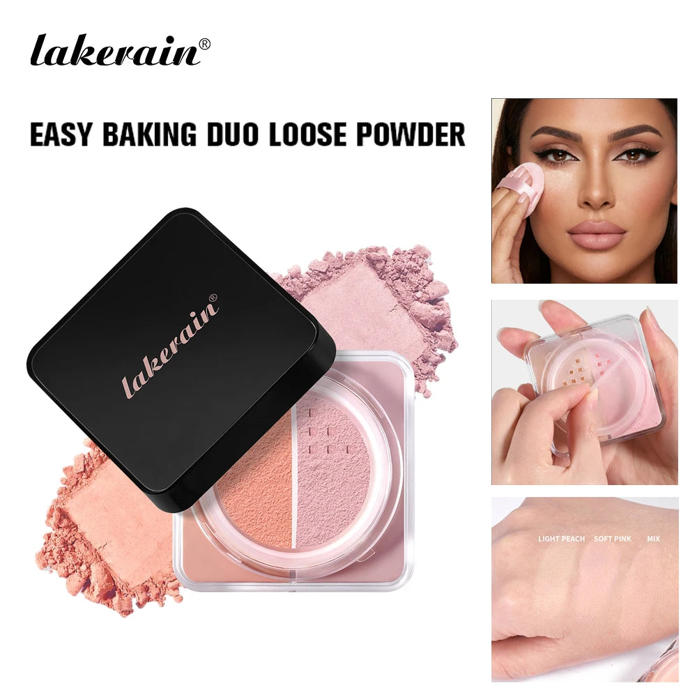 2-Color Baking Loose Powder Matte Finish