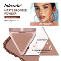 Matte Bronzer for Face Contour Long Wearing