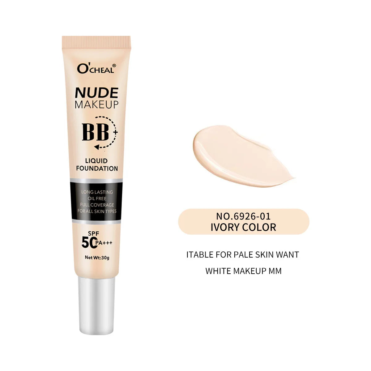 BB Cream SPF50 PA Plus Foundation Waterproof Long Lasting Brightening Primer Sunscreen Makeup Base Cosmetics For Women - AliExpress 66