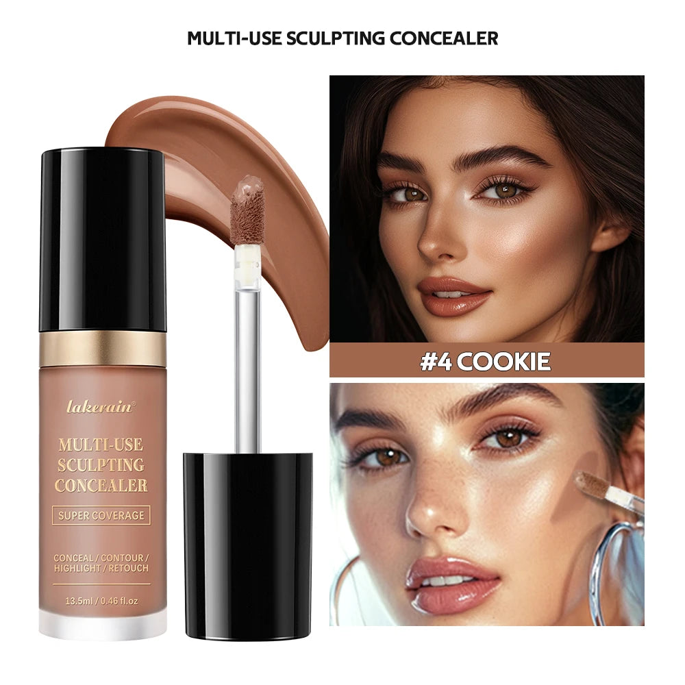 Super Coverage Concealer Multi-Use Cream Oil Free Highlight Covers Dark Circles Long-lasting Natural Matte Finish Long Wear Make - AliExpress 66