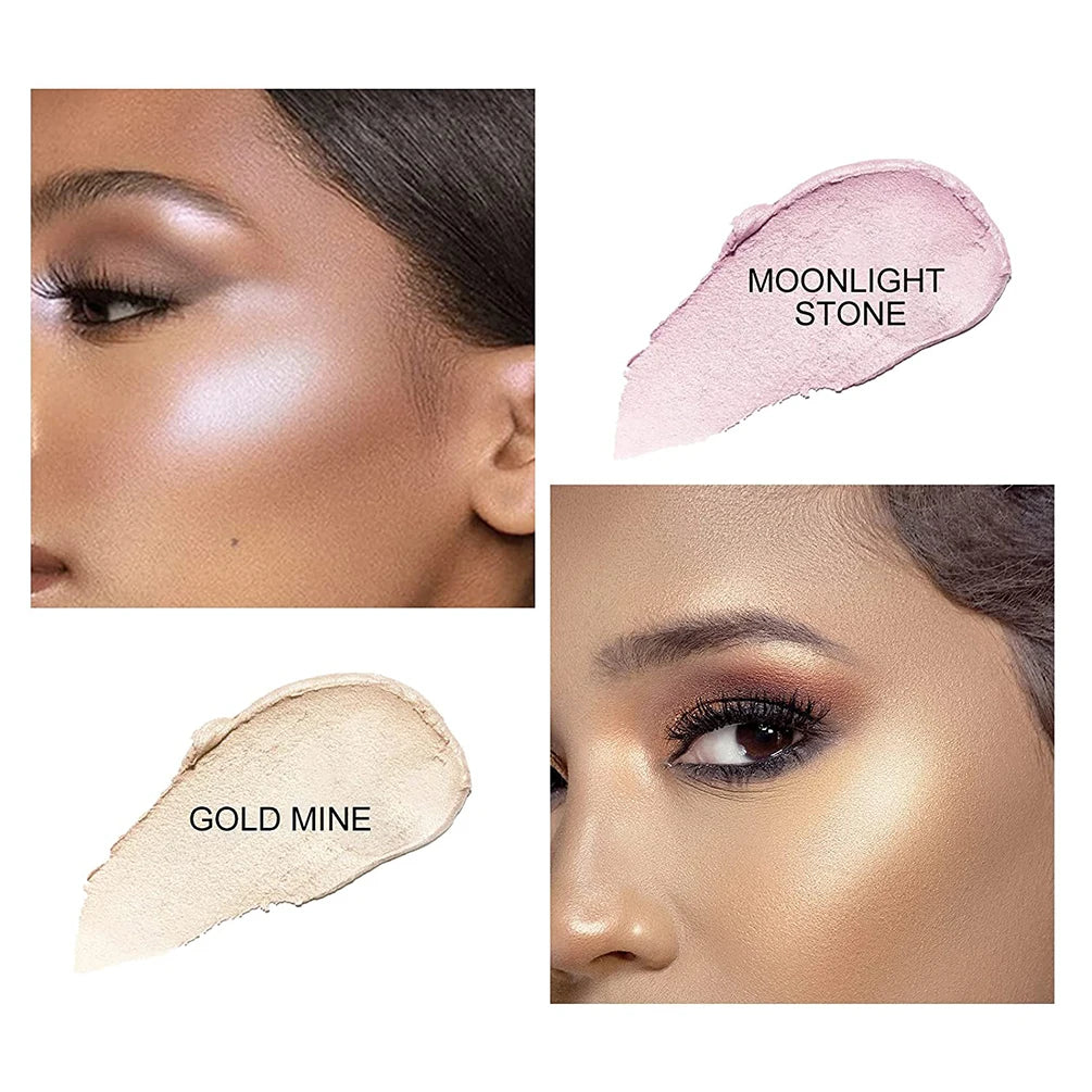 Highlighter 3D Face Brighten Highlighter Bar Makeup Face Contour Bronzer Shimmer Highlighter Stick Concealer Cream Cosmetics - AliExpress 66