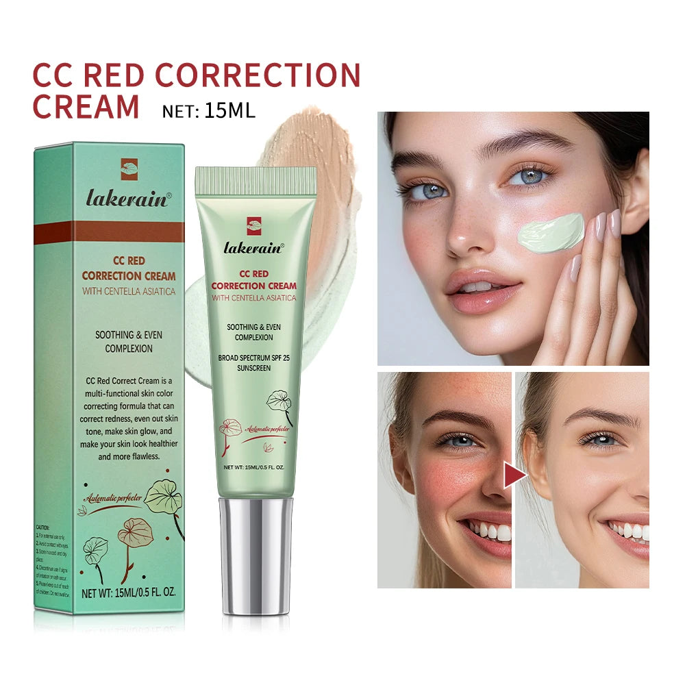 3Colors CC Cream Liquid-Based Full Coverage Cream Waterproof Long-Lasting Correct Redness Foundation erborian Korean Cosmetics - AliExpress 66