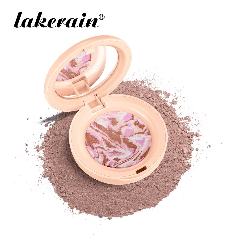 Matte Baked Color Correcting Foundation Bronzer Pressed Powder Compact Long Lasting Oil Control Loose Setting Powder Foundation - AliExpress 66