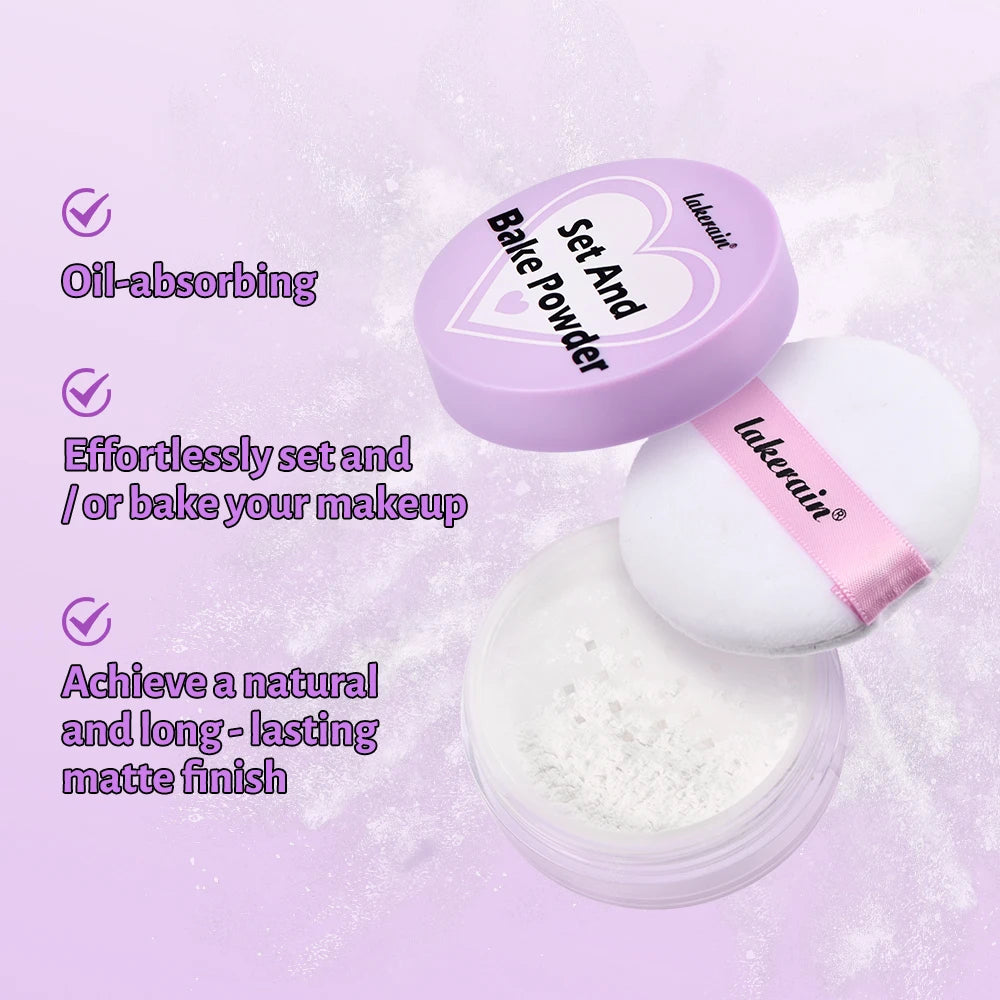 Setting Powder Waterproof Sweat Resistant And Oil Resistant Makeup Powder Setting Powder Natural And Long-lasting Matte Finish - AliExpress 66
