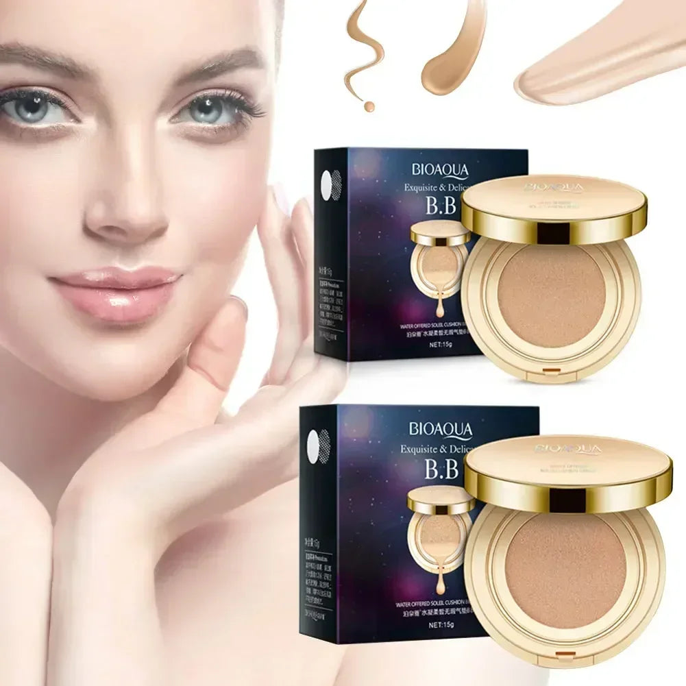 Waterproof Matte Air Cushion Poreless BB£¦CC Cream High Coverage Oil-control Soft Face Makeup Foundation Base Cosmetics - AliExpress 66