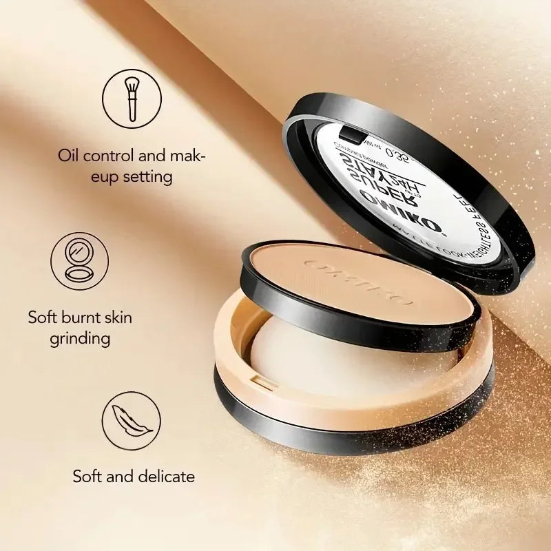 Loose Powder 3Colors Face Pressed Powder Long Lasting Oil Control Makeup Mineral Powder Natural Concealer Contour Face Cosmetics - AliExpress 66