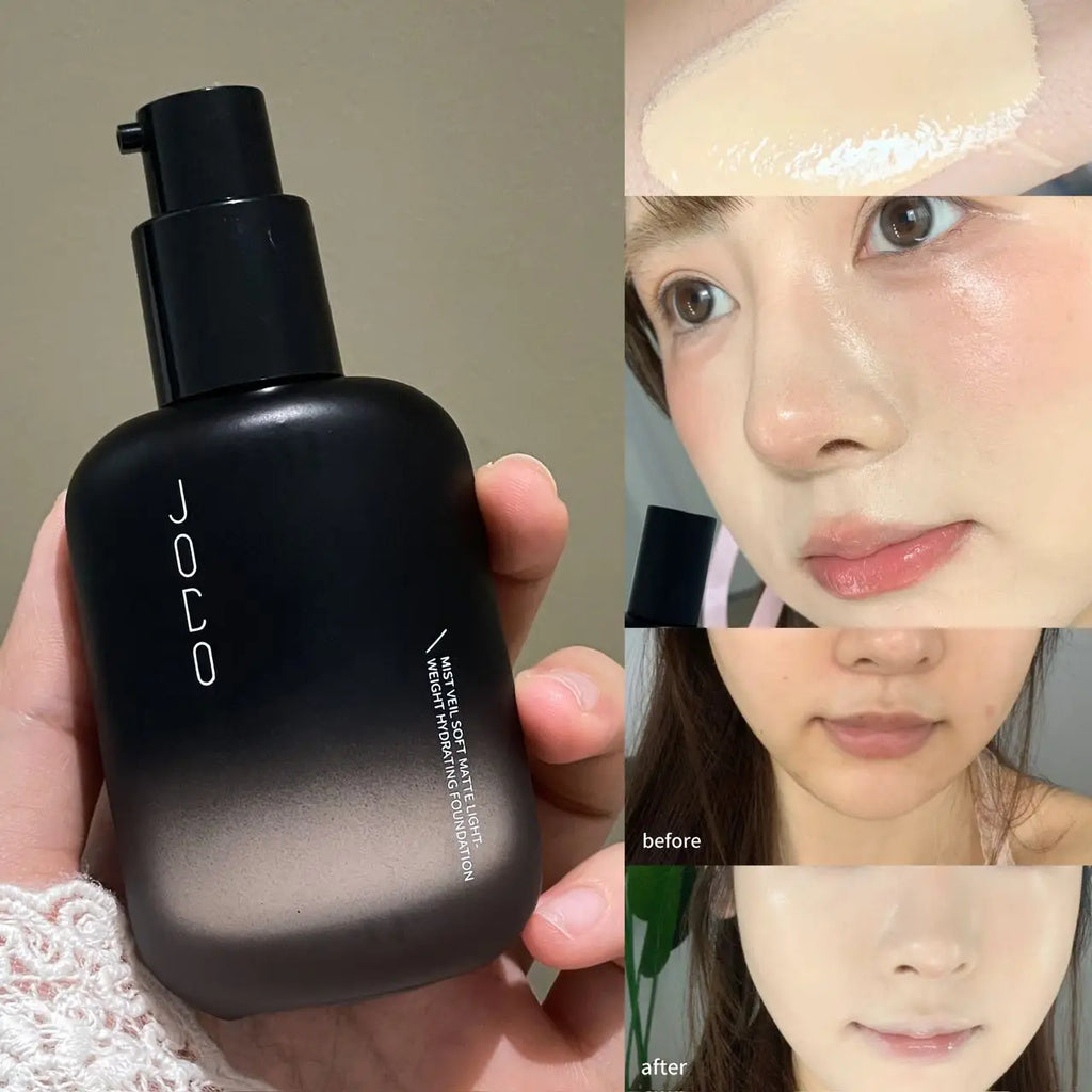 Matte Soft Focus Foundation Creamy Texture Lightweight Breathable Waterproof Oil Control Long Lasting Beginner Friendly - AliExpress 66