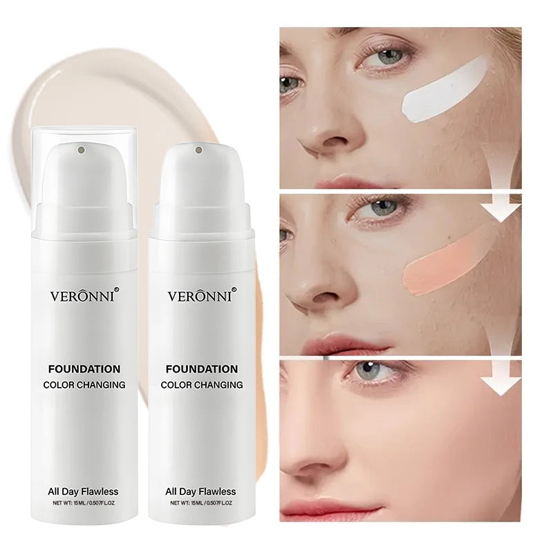 Color Changing Foundation ¨C Temperature Adaptive Liquid Makeup, Water-Resistant Hydrating Formula, Natural Skin-Like Finish - AliExpress 66