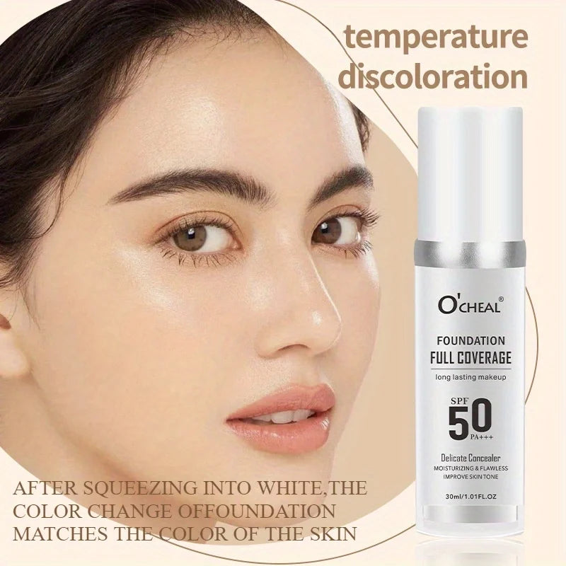 Magic Temperature Changing Liquid Foundation, Natural Foundation, Light Makeup. Long Lasting, Hard to Take Off Makeup - AliExpress 66