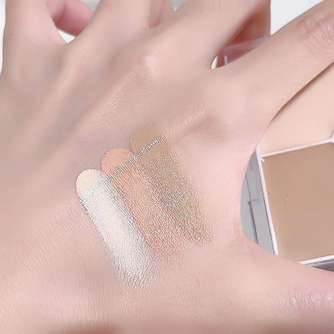 3 Color Concealer Palette Cream Texture Covers Acne Marks Dark Circles Multifunction Face Makeup Lasting Brighten Face Cosmetics - AliExpress 66