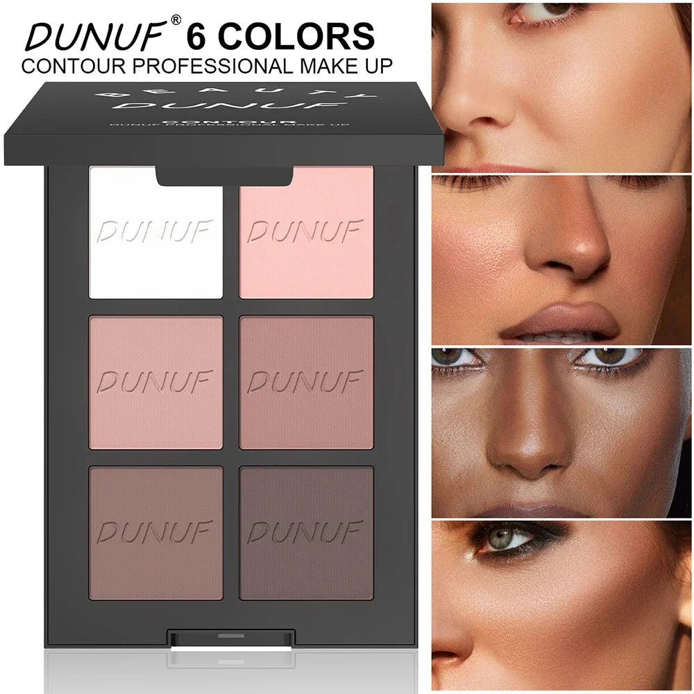 New Cream Highlighter Palette 6 Color Waterproof Face Makeup Long Lasting Blendable Non Greasy Cosmetics Contouring Professional - AliExpress 66