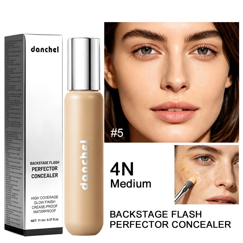 Perfector Concealer 8 Shade Full Coverage Concealer Liquid Foundation Makeup High Coverage Base Makeup Cushion Foundation Cream - AliExpress 66