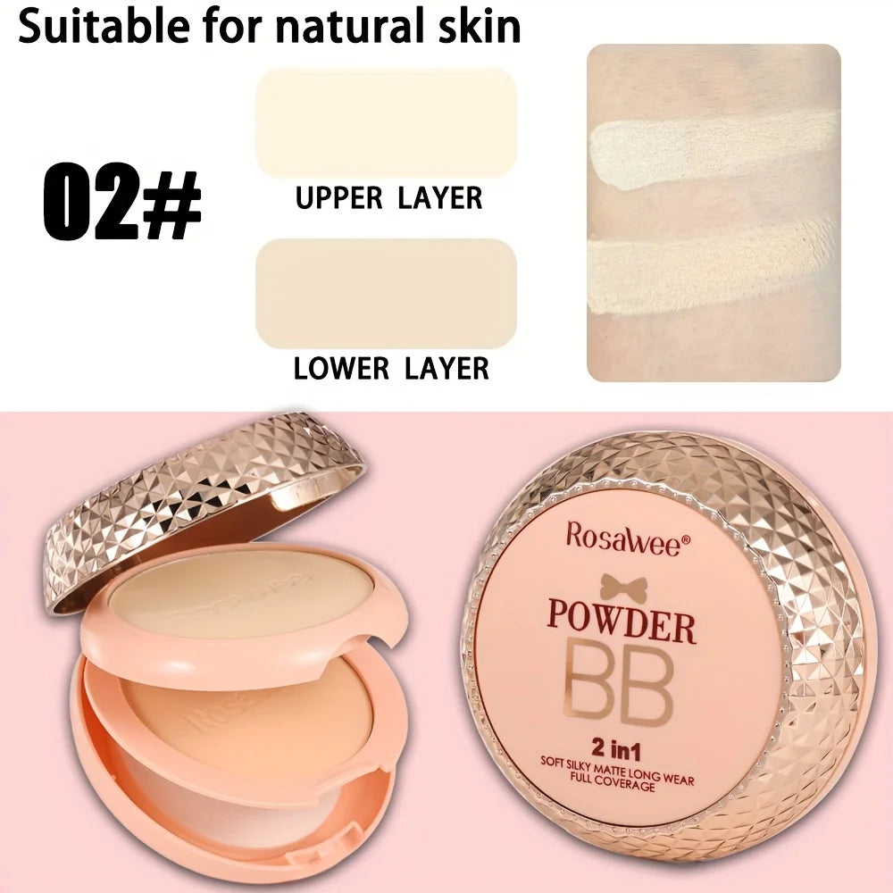 Full Coverage Face Powder, Long-Lasting, Breathable, Get Smooth Flawless Fine Lines and Lightweight Finishing Foundation, Face M - AliExpress 66
