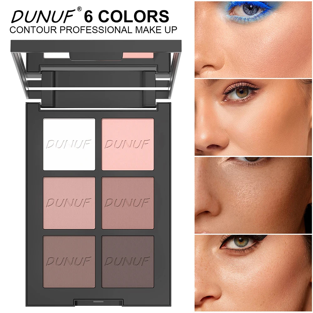 New Cream Highlighter Palette 6 Color Waterproof Face Makeup Long Lasting Blendable Non Greasy Cosmetics Contouring Professional - AliExpress 66