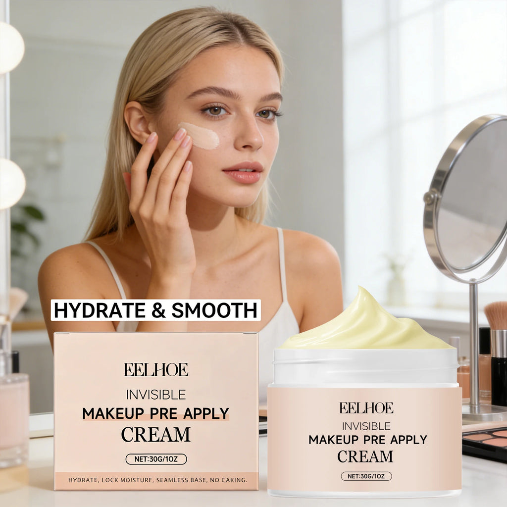 Pre Primer Invisible Makeup Waterproof Minimize Pore Brightening Skin Tone Natural Isolation Pre Apply Cream Primer Makeup 30g - AliExpress 66