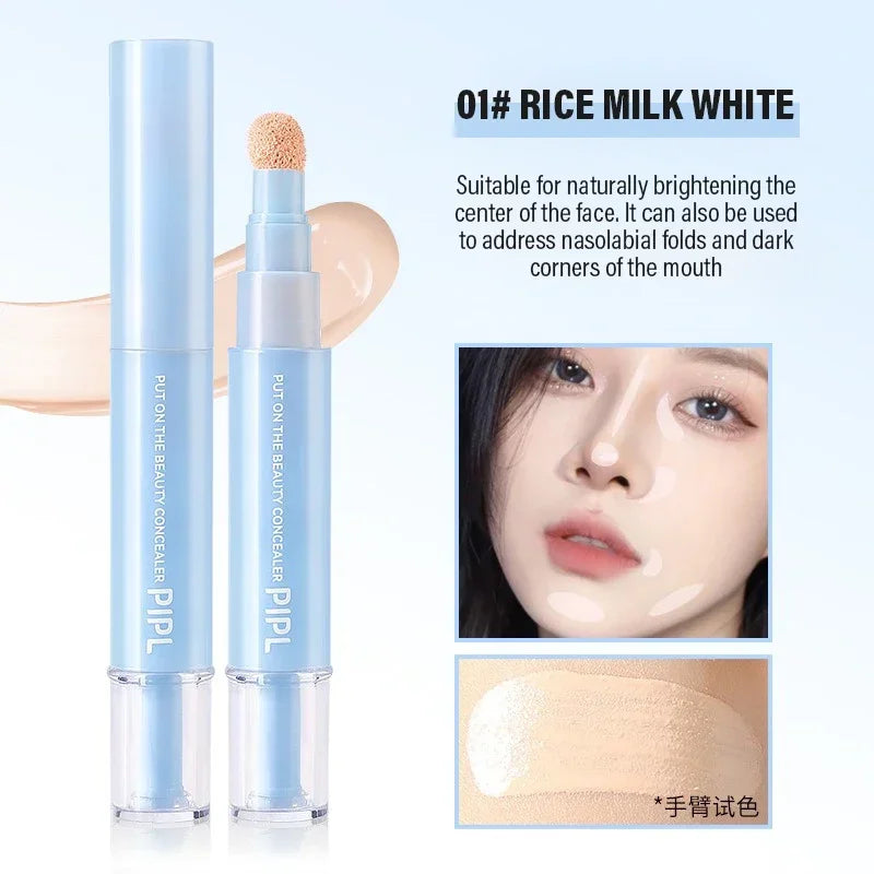 Liquid Concealer Pen Highlighter Stick Full Cover Contouring Foundation Brightener Dark Circles Freckles Acne Contouring Makeup - AliExpress 66